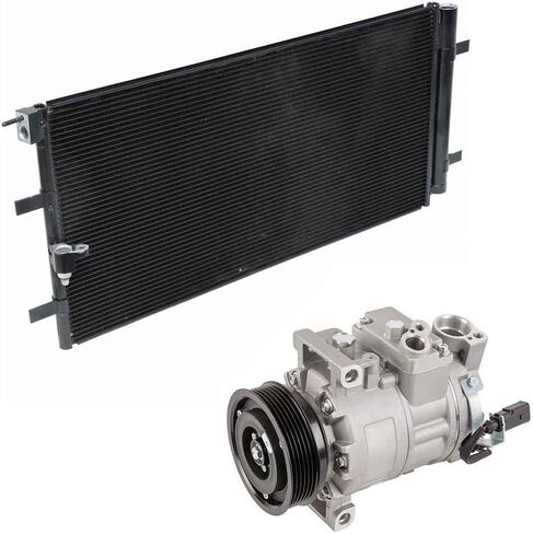 لأودي A6 2014 2015 ضاغط التيار المتردد مع مكثف ومجفف مكيف الهواء - BuyAutoParts 61-88839R3 جديد in Kuwait