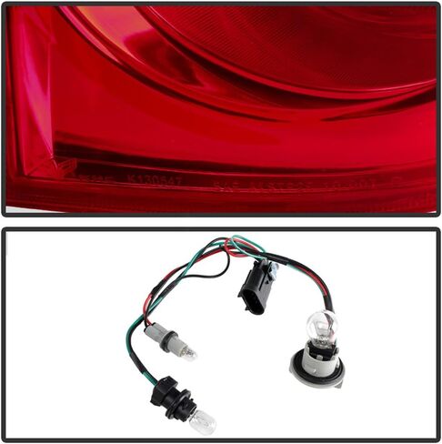 ACANII - For 2010-2015 Chevy Equinox Replacement Rear Replacement Tail Light - Passenger Side Only in Kuwait