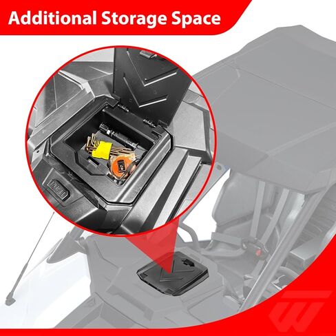 WeiSen UTV Center Console Dash Storage Box Organizer Compatible with Polaris RZR PRO XP/PRO R/Turbo R 2020-2024 in Kuwait
