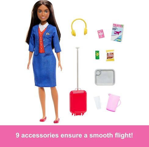 Barbie Hostess Doll & Accessories in Kuwait