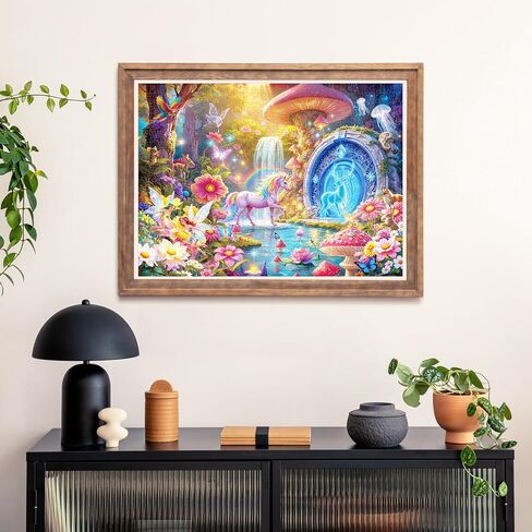 500 Piece Puzzles for Adults, Medium Difficulty and Fun Jigsaw Puzzles for Adults 500 Piece Puzzles for Kids, Forest World (19.7 x 15.7 Inch) in Saudi Arabia