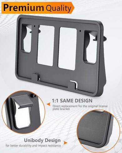 XCLPF Front License Plate Bracket Compatible with Ford F-150 2006-2008 / Lincoln Mark LT 2006-2008 Licence Plate Frame Front Bumper License Plate Holder Replace OE #6L3Z-17A385-AAA in Saudi Arabia