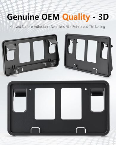 XCLPF Front License Plate Bracket Compatible with Ford F-150 2006-2008 / Lincoln Mark LT 2006-2008 Licence Plate Frame Front Bumper License Plate Holder Replace OE #6L3Z-17A385-AAA in Saudi Arabia