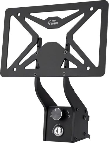 JOYTUTUS Front License Plate Holder Compatible with Model Y (2026) Premium/Juniper Lockable & Height-Adjustable Anti-Theft Bracket, No Drill Installation, Fits Original Grille in Kuwait