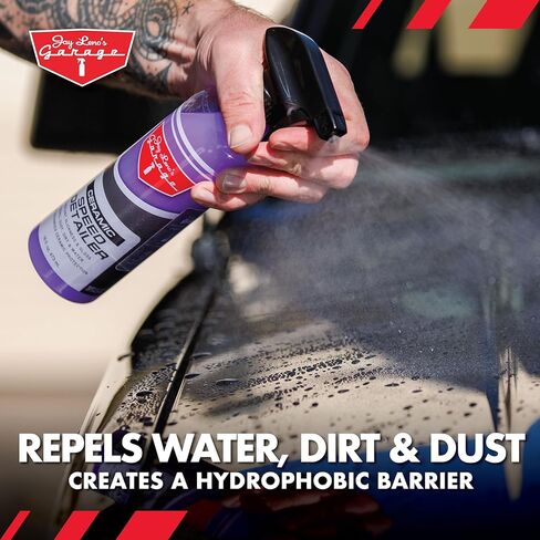 Jay Leno’s Garage Ceramic Speed Detailer Spray Quick Car Detailer for Cars Trucks Motorcycles and Watercraft Enhances Gloss Slickness Hydrophobic Protection Boosts Ceramic Coatings (16 OZ) in Saudi Arabia