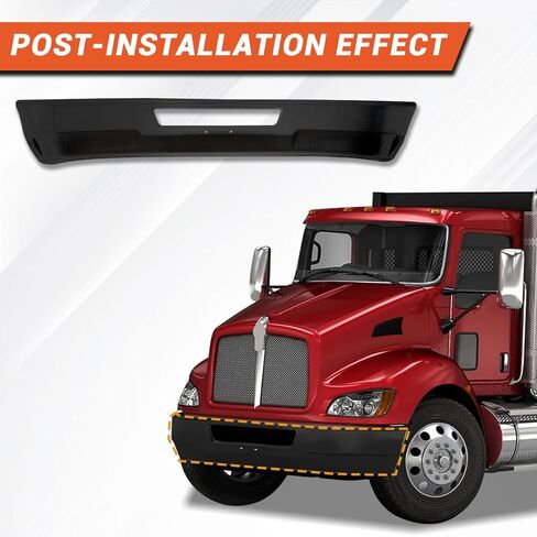 المصد الأسود يناسب شاحنات Kenworth T370 الأمامية المصد الأمامي OE البديلة T370 in Kuwait