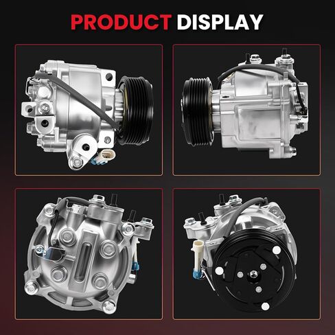 A/C Compressor with Clutch for Buick Encore 1.4L 2013-2021, Encore GX 1.3L 1.2L 2020-2021, for chevy Trax 2013-2021 & Sonic 2013-2020 1.4L, for 97495 98495 in Saudi Arabia