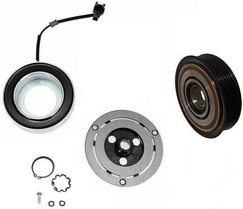 AC COMPRESSOR CLUTCH KIT COIL PULLEY HUB FITS: 2013-2016 SUBARU XV 4CYL 2.0L in Kuwait