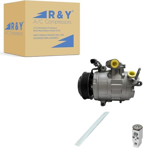 طقم ضاغط وقابض تكييف الهواء للسيارات RYC KT AD58-01 (يناسب Ford Explorer 3.5L 2011-2012. يناسب فقط موديلات Ford Explorer بدون Turbo) in Kuwait