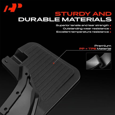 A-Premium Mud Flaps Compatible with Ford Bronco 2021 2022 2023 2024 Sport Utility, No Drilling Required Mud Guards with Hardware Accessories, Set of 2 Front Side in Kuwait