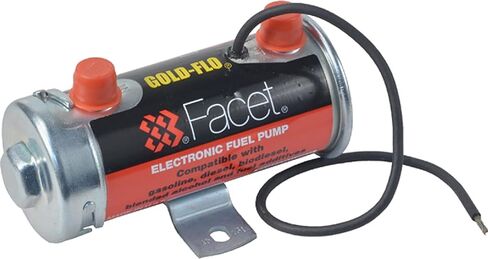Facet 40131N، مضخة وقود أسطوانية 12 فولت، 1/8 NPT، 4-5 رطل لكل بوصة مربعة in Kuwait