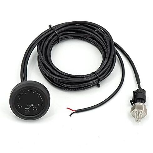 52mm 0-15psi Electronic Fuel Pressure Gauge with 1/8 Npt Sensor Red LED Display in Saudi Arabia