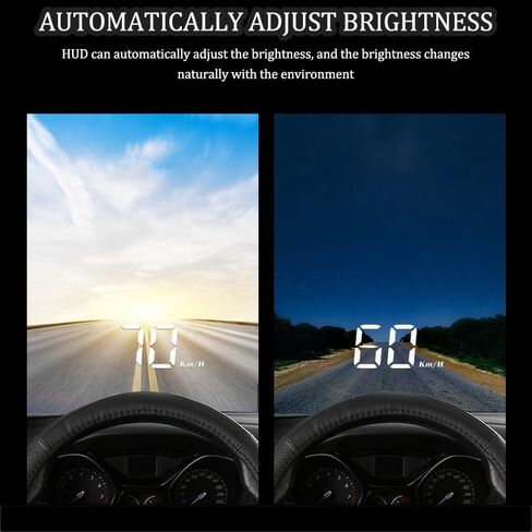 Heads Up Display for Cars for Lexus RX450h RX450hL RX400h RX350, OBD2 Auto HUD Projector Screen for Windshield with GPS Digital Speed Display Automatic Brightness Adjustment in Saudi Arabia
