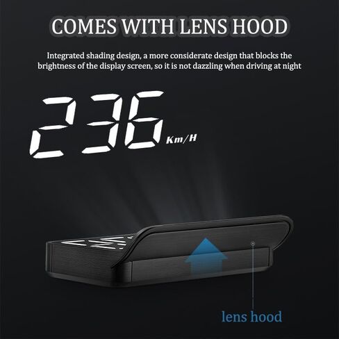 Heads Up Display for Cars for Lexus RX450h RX450hL RX400h RX350, OBD2 Auto HUD Projector Screen for Windshield with GPS Digital Speed Display Automatic Brightness Adjustment in Saudi Arabia