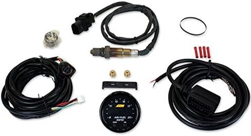 AEM X-Series 2 مقياس 52 مم مجموعة UEGO WideBand A/F Ratio مع obdii + ضغط معزز 35 رطل لكل بوصة مربعة in Kuwait