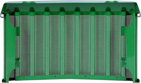 HECASA Front Bar Headlight and Hood Grille Compatible with John Deere 670 770 790 870 970 990 1070 Bar Light and Grille Replacement for LVA802641 and AM876800 2 Packages in Kuwait