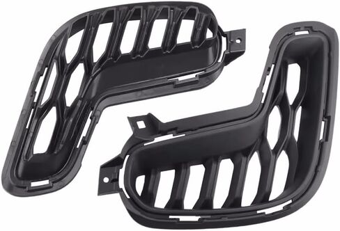 1 pair Car Front Fog Light Grille 68460454AA 68460455AA Compatible with Durango 2021-2024 in Saudi Arabia