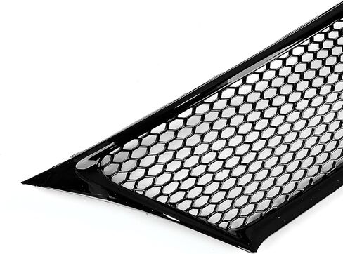 Car Front Bumper Grille Mesh Grill For Lexus IS250 2011-2013 Matte/Glossy Black Carbon Fiber Look Honeycomb Style in Saudi Arabia