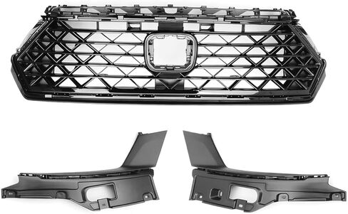 Front Upper Grille W/O Sensor Hole Compatible with 2023-2024 Hon-da Acc-ord EX EX-L LX in Saudi Arabia