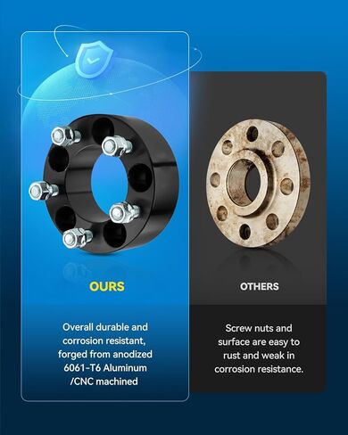 PHILTOP 5x114.3mm to 5x100mm Wheel Adapters 1 inch Compatible with RAV4, 5 Lug Centric Adapter with 73.1mm Hub Bore M12x1.5 Studs, fit for C-R-V, Camry, Civic, Accord, Elantra, Fusion,CX-5,Sonata,4pcs in Saudi Arabia