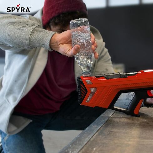 SPYRA 2 Pack Electric Water Blaster, Outdoor LED Squirt Toy, 26 Foot Range, Lightweight Design with Clear Tank for Pool Games, SpyraGO, Red in Saudi Arabia