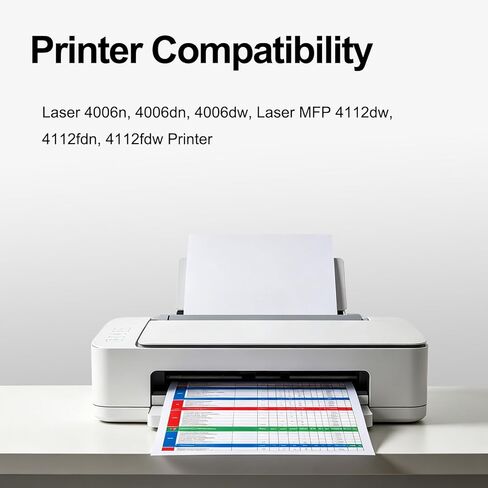 161A Black Toner Cartridge with Chip Replacement for HP W1610A Toner Use for Laser 4006n 4006dn 4006dw Laser MFP 4112dw 4112fdn 4112fdw Printer,1 Pack in Kuwait