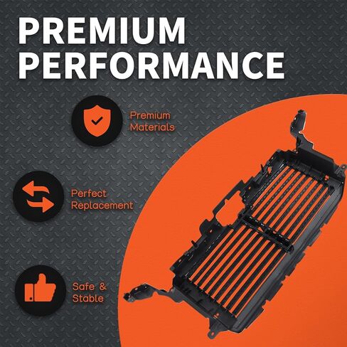 labwork Radiator Upper Active Grill Shutter Assembly 601-514 Replacement for Expedition 2018-2024 Navigator 2021-2024 without Motor in Kuwait