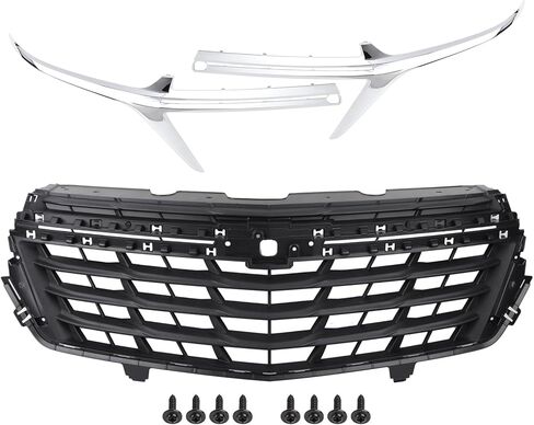 Original Style Base Model Bumper Grille Compatible With 2022-2023 Equinox Without Chrome Trim Front Bumper Grill Replacement 85139701 in Saudi Arabia