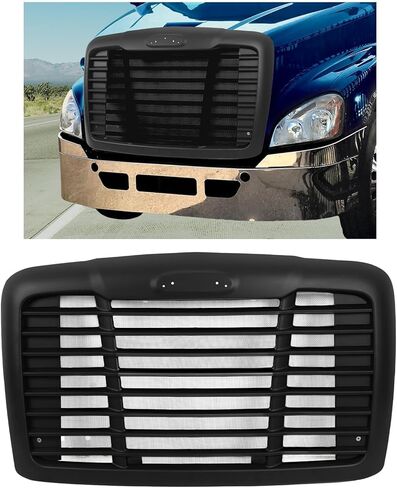 شبكة المصد الأمامي من KUAFU متوافقة مع 2008-2017 Freightliner Cascadia لاستبدال A17-19112-000 A17-15624-003 مع شاشة خطأ سوداء in Kuwait