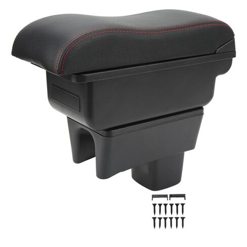 Car Armrest Storage Box,Smooth Neat Car Seat Gap Filler Organizer,Armrest Extender Console Storage Case for Swift 2005‑2021 in Kuwait
