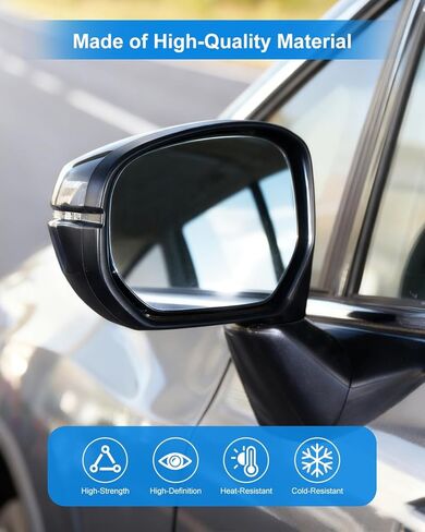 استبدال زجاج المرآة الجانبية اليسرى HO1324121 76253THRA12 مناسب لسيارة Honda Odyssey 2018 2019 2020 2021 2022 2023، زجاج مرايا الرؤية الخلفية الجانبية للسائق مع تسخين الطاقة in Kuwait