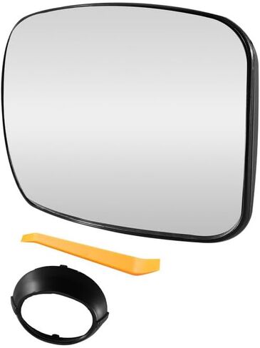 Driver Side Hood Mirror Glass Fit for Freightliner Cascadia 2008-2017 Replace 28729C TL28729 563 46013 955-5206, Side Left in Kuwait