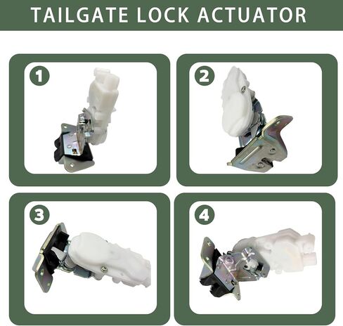 5808A079 Rear Tailgate Lock Actuator for Mitsubishi Outlander 2006-2023 5808A067 MR959620 5808A129 Rear Trunk Liftgate Assembly Back Door Latch in Saudi Arabia