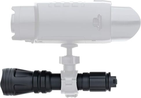 Nightfox XB5 Infrared Flashlight | 850nm Wavelength | IR Illuminator Emits Invisible Light for Use with Night Vision Devices Only | 5W LED | Rapid Focus | Dimmable in Saudi Arabia