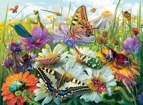 Ravensburger Wonderful World of Insects 100 Piece XXL Puzzle for Kids 6+ in Kuwait