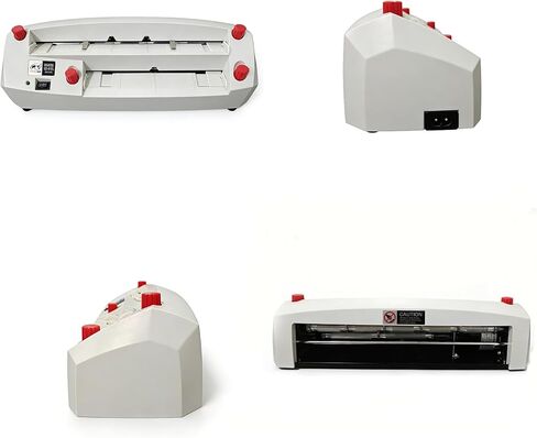 Electric Business Card Cutter, 110V Automatic Cardboard Cutting Machine for 3.5"x2.1" Cards, Card Slitter, Suitable for Office & Print Shop Use in Saudi Arabia
