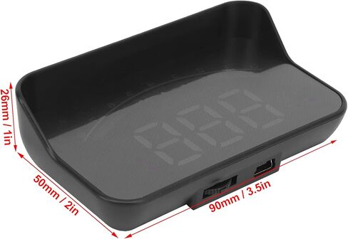 Heads Up Display for Cars, Car HUD Head Up Display M6S Universal Car 3.5 Inch HUD OBD Interface Windshield Projector, Speed, Engine RPM, OverSpeed War in Saudi Arabia