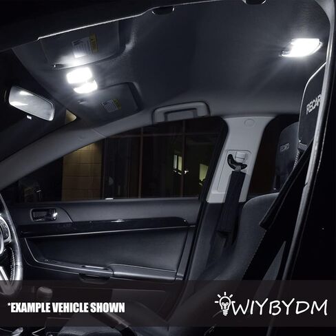 10-Pieces CRV Interior LED Lights Bulb Kit for Honda CR-V CRV 2007 2008 2009 2010 2011 2012 Map Dome Trunk License Plate Lights Super Bright 6000K White Interior LED Lighting Bulbs + Install Tool in Kuwait