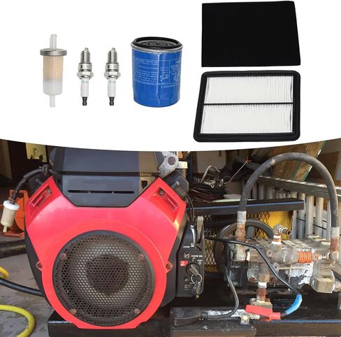 Anxingo 15400-PLM-A02 Oil Filter 17210-Z6M-010 Air Filter Replacement For Honda GXV630 GXV660 GXV690 GXV630R GXV660R GXV690R GXV630RH GXV660RH GXV690RH Engines in Kuwait
