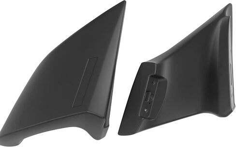 IKON MOTORSPORTS Pre-Painted Trunk Spoiler, Compatible with 2014-2021 Toyota Corolla Sedan, ABS Painted Matte Black Trunk Boot Lip Spoiler Wing Deck Lid Available in Kuwait