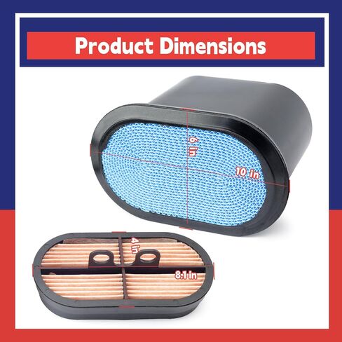 SU20768 RE253518 Filter Replacement for John Deere 5065M 5075M 5095M Tractors Compatible with Ford New Holland T4030 T4040 T4050 T5070 Replace 87356351 49275 LAF5934 P608533 FG6340591 in Kuwait