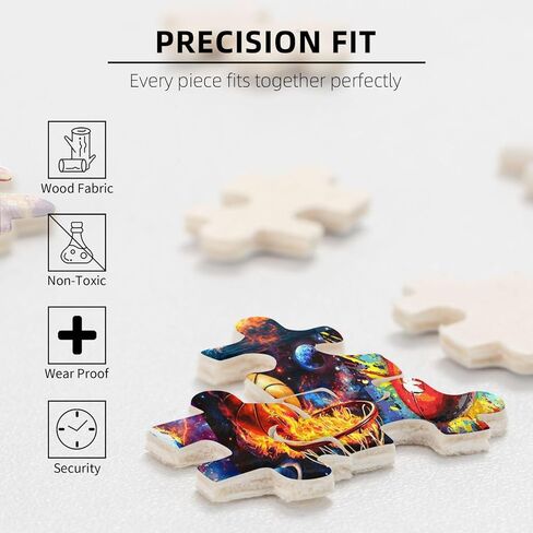 Graffiti Sports Balls 500 Piece Jigsaw Puzzle Colorful Basketball Soccer Funny Ball Art Puzzles for Adults Abstract Ball Collage Artwrok DIY Puzzles for Challenging Family Games Home Decor Gifts in Saudi Arabia