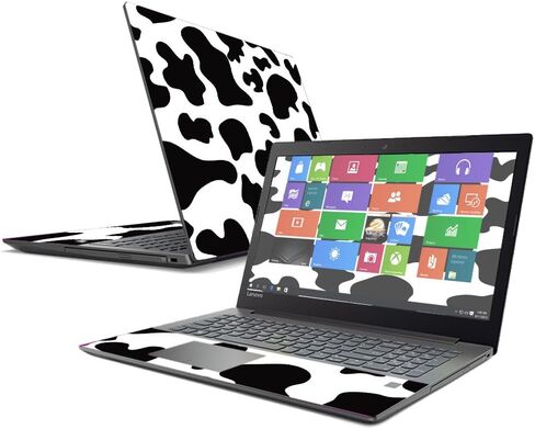 جلد MightySkins متوافق مع Lenovo IdeaPad 320 17" (2017) - طباعة بقرة | غطاء ملتف من الفينيل واقٍ ومتين وفريد ​​من نوعه | سهل التطبيق والإزالة وتغيير الأنماط | صنع في الولايات المتحدة الأمريكية in Kuwait