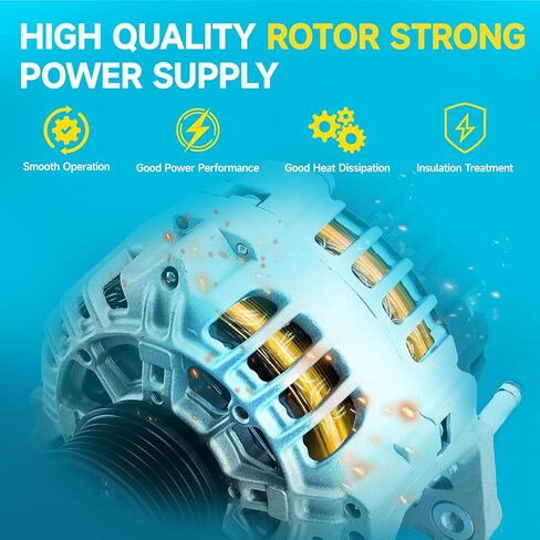 Alternators Compatible with 2005-2015 Tacoma 4.0L, 2003-2009 4Runner 4.0L, 130 Amp Alternator Replace 11139 11139N in Saudi Arabia