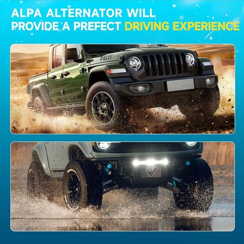 Alternators Compatible with 2005-2015 Tacoma 4.0L, 2003-2009 4Runner 4.0L, 130 Amp Alternator Replace 11139 11139N in Saudi Arabia