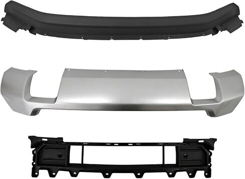 Front Lower Bumper Valance Panel with Lip & Grille Compatible with 2024-2025 F-ord Ran-ger Grill with Sensor Holes,Replacement for N1WZ17626AC, N1WZ17D957AD, N1WZ17K945BA in Kuwait