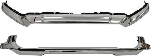 Front Upper & Lower Grille Molding Chrome Compatible With 2019-2024 Ra-m 2500 3500 5500 Big Horn, Laramie,Limited, 6NB051Z0AD 6NB051Z0AE, 17677619 in Saudi Arabia