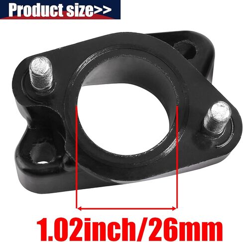 Carburetor Intake Manifold Spacer Joint Gasket Compatible with Yamaha Golf Cart G2 G5 G8 G9 G11 G14 4-Cycle Engine J38-13596-00 J38-13556-01-00 J38-1557-01-00 J38-13557-01-00 4745 4767 5928 in Kuwait