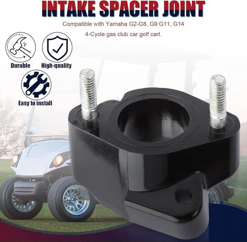 Carburetor Intake Manifold Spacer Joint Gasket Compatible with Yamaha Golf Cart G2 G5 G8 G9 G11 G14 4-Cycle Engine J38-13596-00 J38-13556-01-00 J38-1557-01-00 J38-13557-01-00 4745 4767 5928 in Kuwait