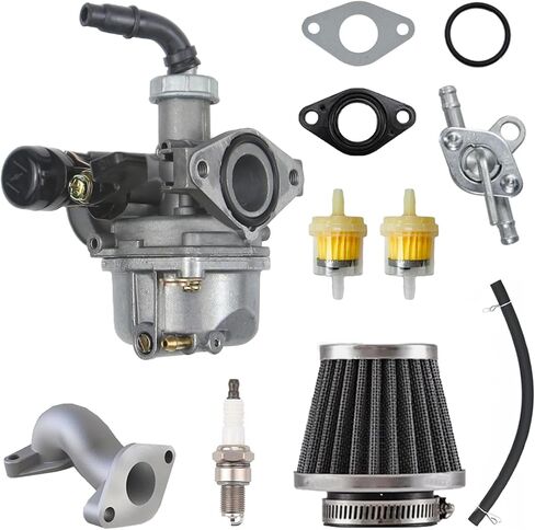AT125 Carburetor With Air Filter Kits Compatible with Coleman Powersports ATV AT125-B AT125-EX AT125-UT 125cc Quad in Saudi Arabia